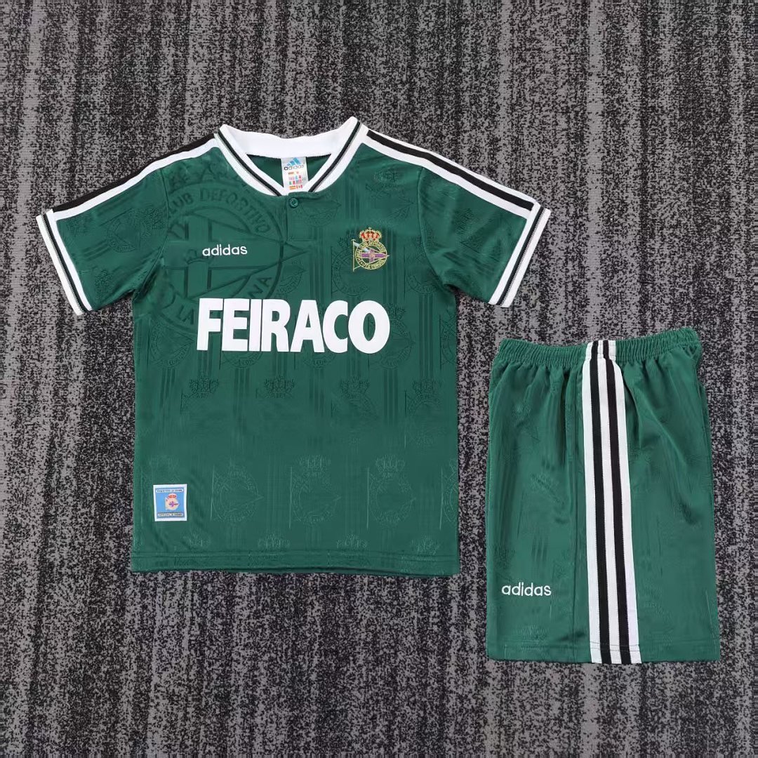 Deportivo La Coruña 1999/00 Kids Away Kit - Image 1
