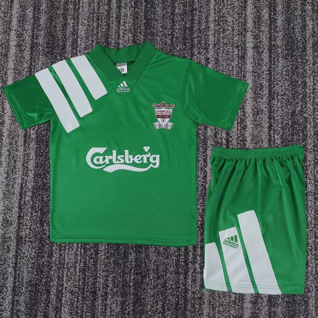 Liverpool 1992/93 Kids Away Kit - Image 1