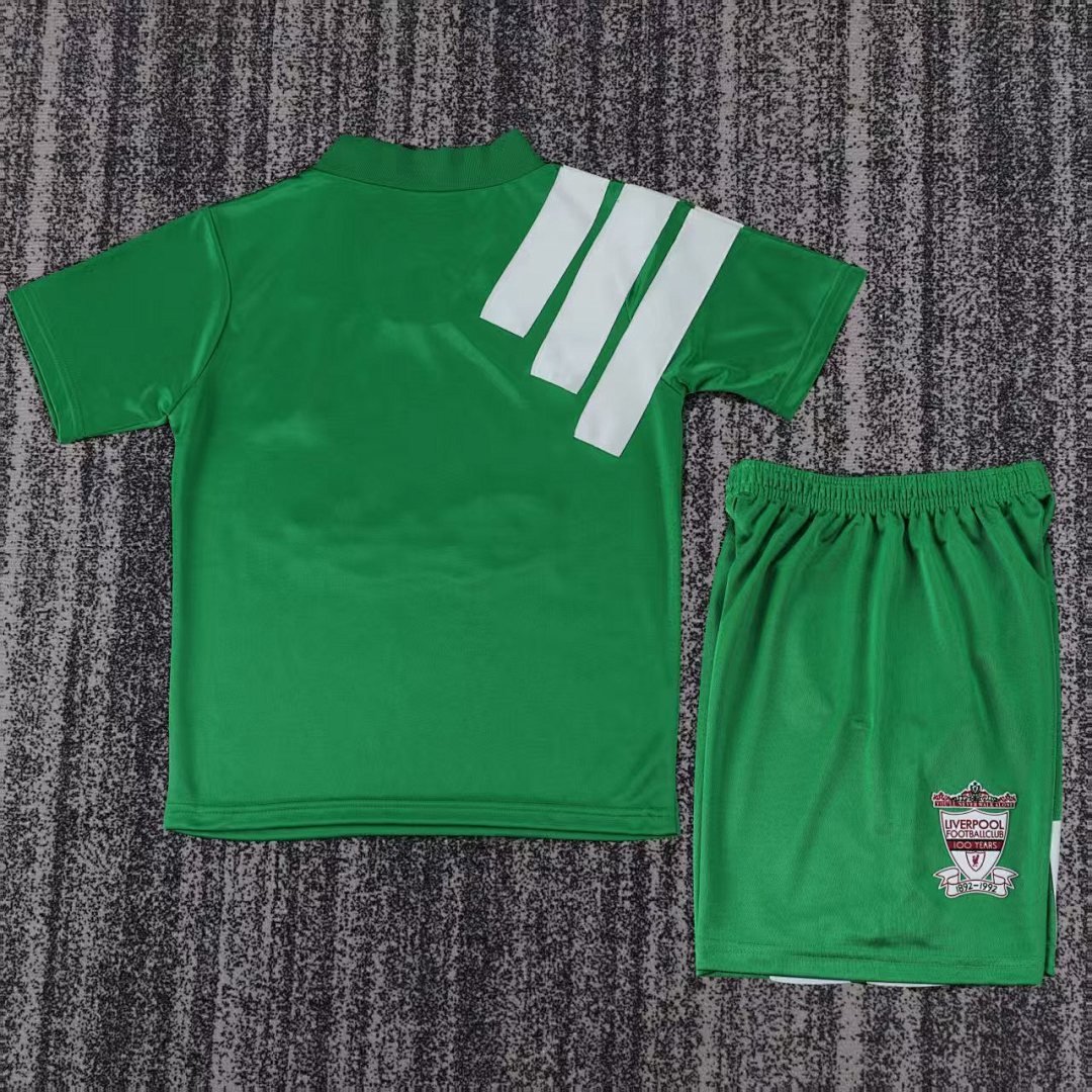 Liverpool 1992/93 Kids Away Kit - Image 2