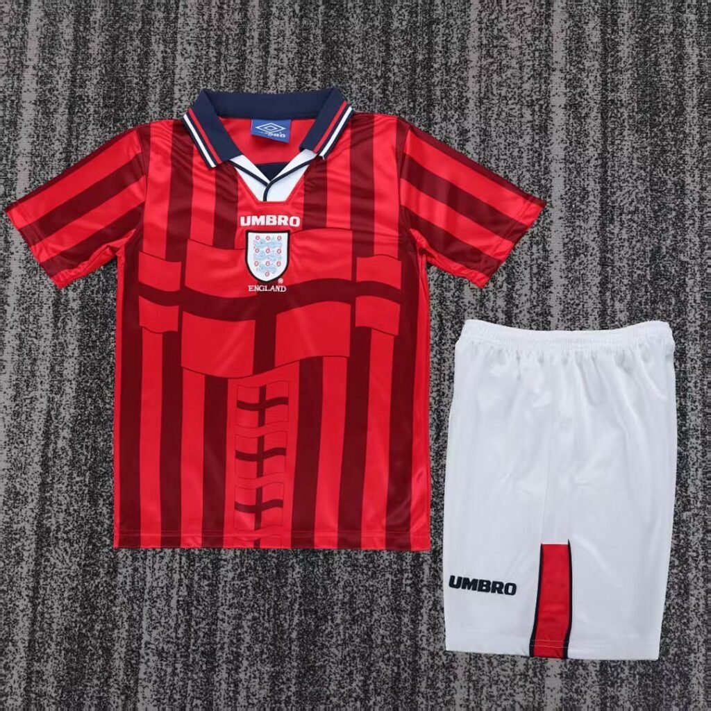 England 1998 Kids Away Kit