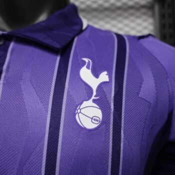 Player 2627 Tottenham Hotspur FC Third Purple Long Sleeve Jersey Home Jersey - Image 4