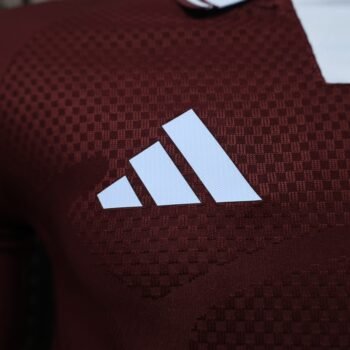 Player 2627 Aston Villa FC Home Long Sleeve Jersey With Sponsor Home Jersey - Image 5