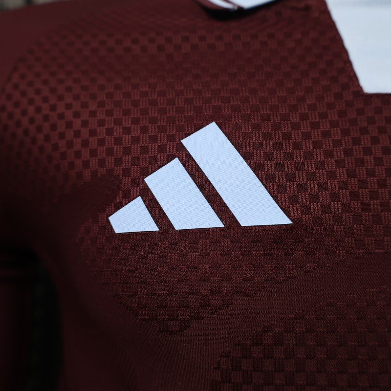 Player 2627 Aston Villa FC Home Long Sleeve Jersey With Sponsor Home Jersey
