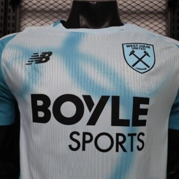 Player 2627 West Ham United FC Third Jersey Home Jersey - Image 4