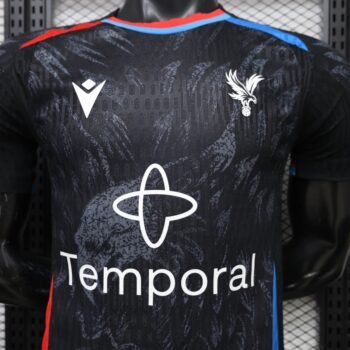 Player 2627 Crystal Palace FC Away Black Jersey Home Jersey - Image 4