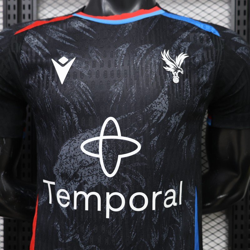 Player 2627 Crystal Palace FC Away Black Jersey Home Jersey
