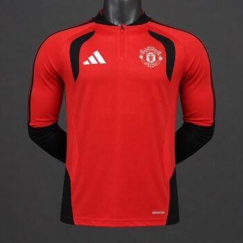 Player 2627 Manchester United FC Long Sleeve Home Red Jersey Home Jersey - Image 1