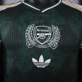 Player 2627 Arsenal FC Special Edition Green Jersey Home Jersey - Image 3