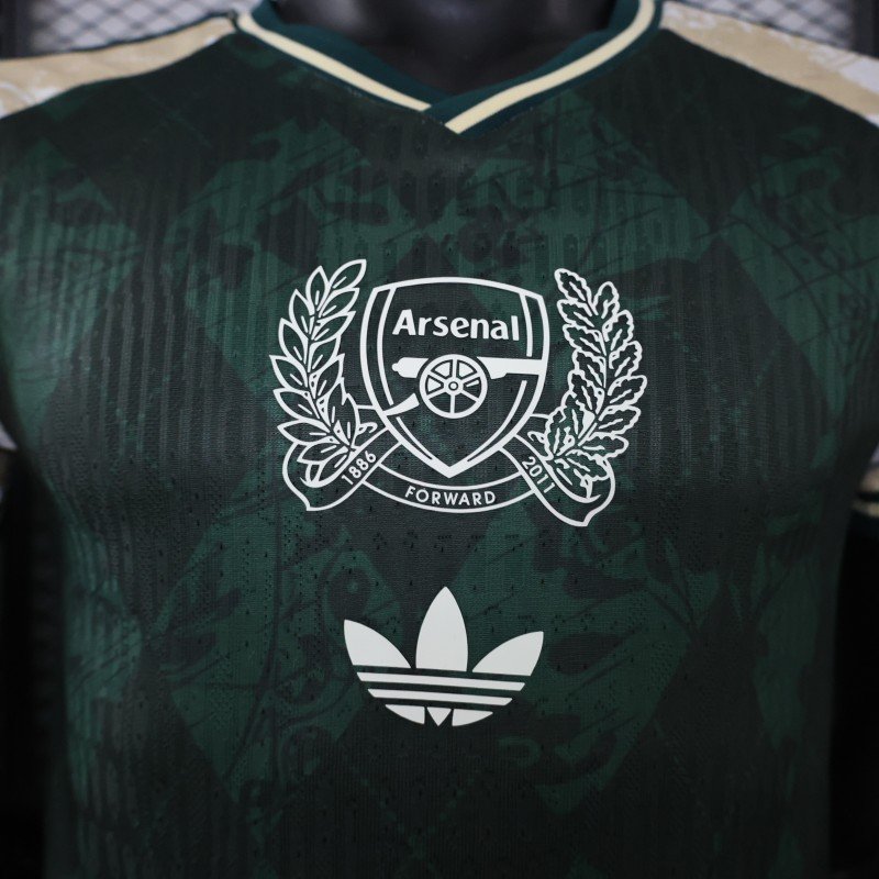 Player 2627 Arsenal FC Special Edition Green Jersey Home Jersey