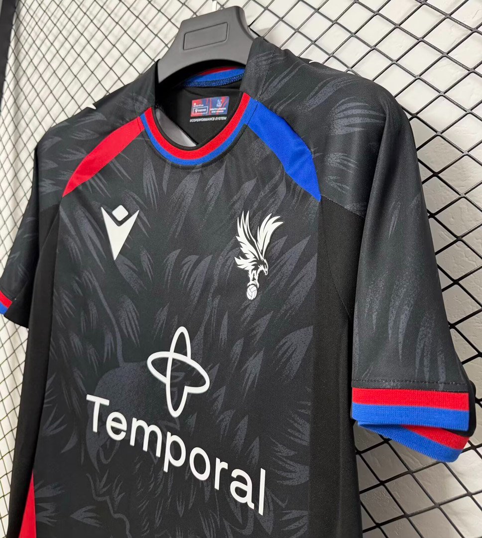 Crystal Palace Away Black Jersey 2026/27 Home Jersey - Image 4