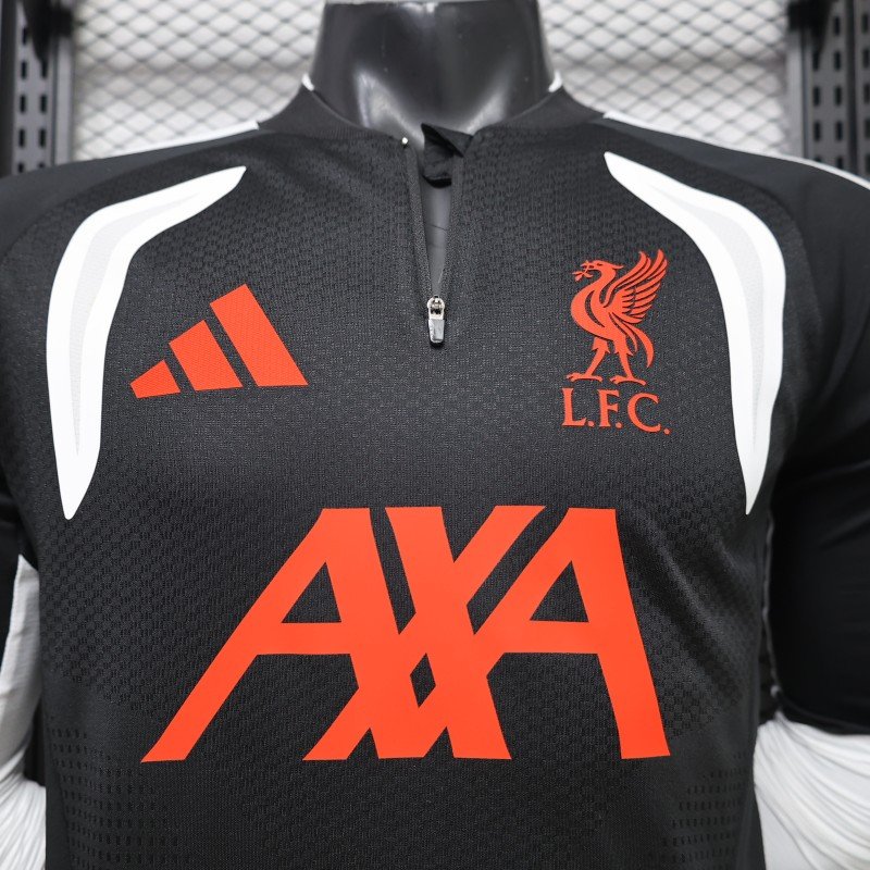 Player 2627 Liverpool FC Away Black Jersey Home Jersey