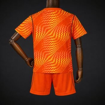 Kids Chelsea Goalkeeper 2 Orange Jersey 2026/27 Home Jersey - Image 2