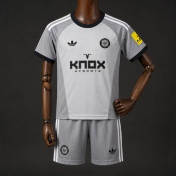 Kids Newcastle United Goalkeeper 3 Grey Jersey Kit 2026/27 Home Jersey - Image 1