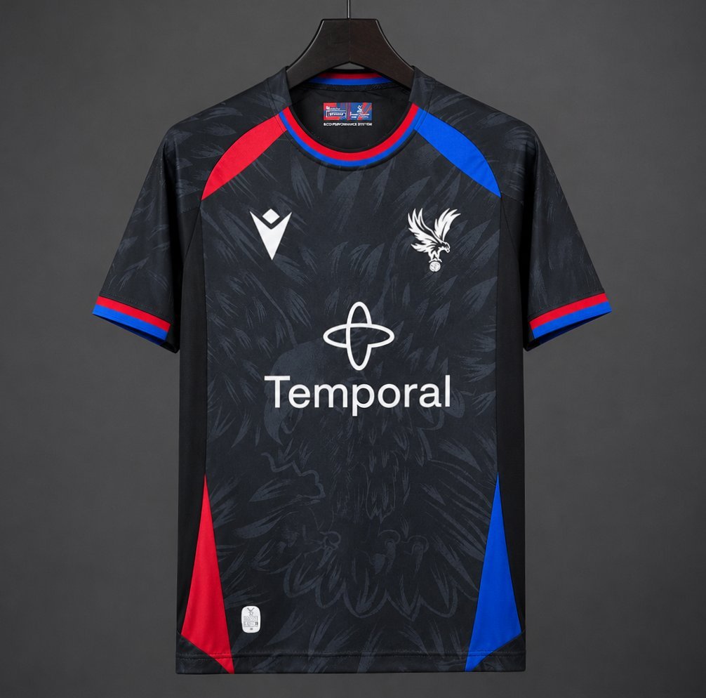 Crystal Palace Away Black Jersey 2026/27 Home Jersey