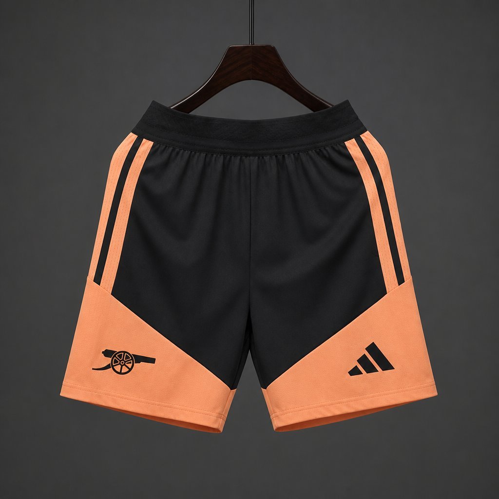 Player 2627 Arsenal Orange Shorts with Pockets Home Jersey