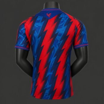 Player 2627 Crystal Palace Home Red Blue Jersey Home Jersey - Image 2