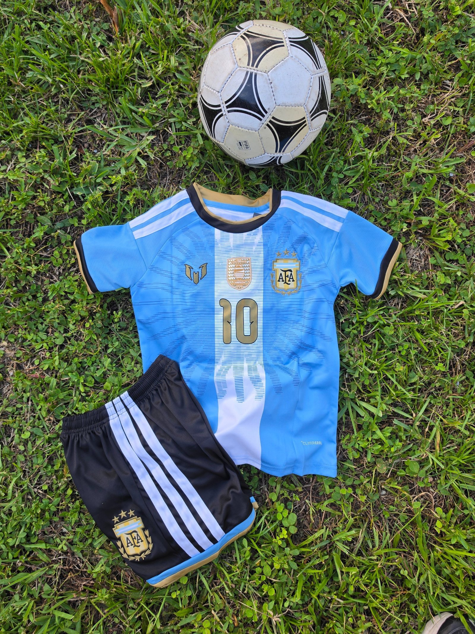 Kids Argentina Messi Farewell Jersey - Image 1